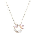 Süße Silberhalskette mit Anhänger und Geschenkbox für Mädchen