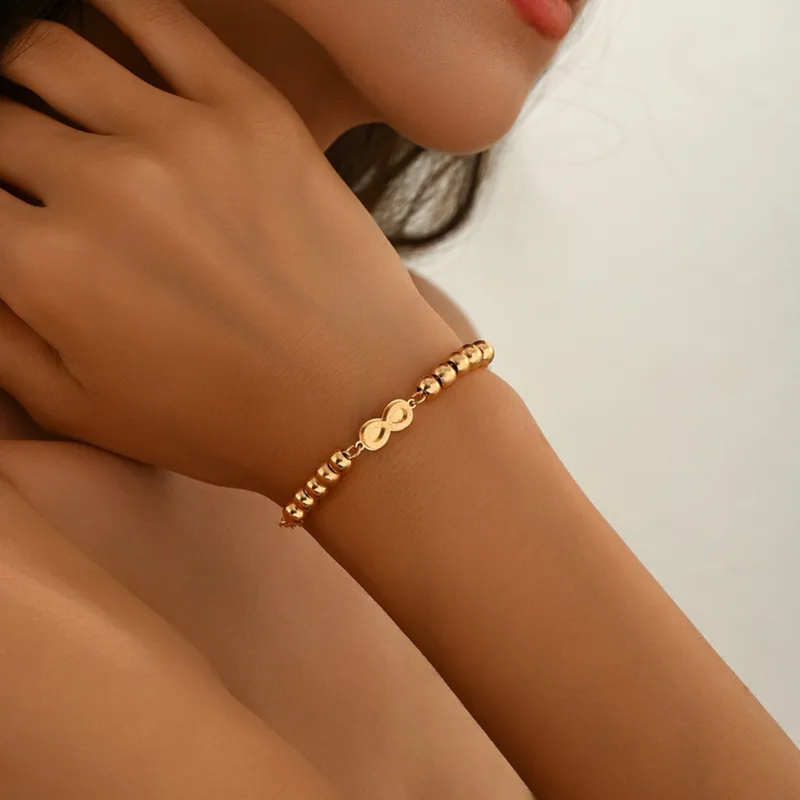 Edelstahlarmband "Infinitely"