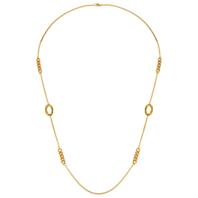 Edelstahlhalskette "Options"