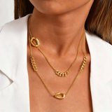 Edelstahlhalskette "Options"