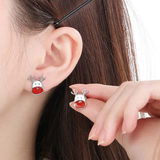 Edelstahl-Schmuckset "Rentier"