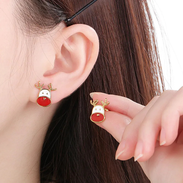 Edelstahl-Schmuckset "Rentier"