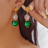 Ohrringe "Kleiner Schneemann"