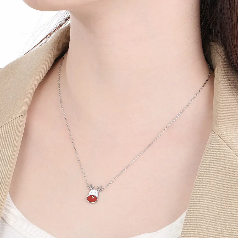Edelstahl-Schmuckset "Rentier"