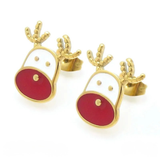 Edelstahl-Schmuckset "Rentier"